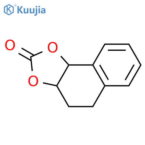 Naphtho[1,2-d]-1,3-dioxol-2-one, 3a,4,5,9b-tetrahydro- structure