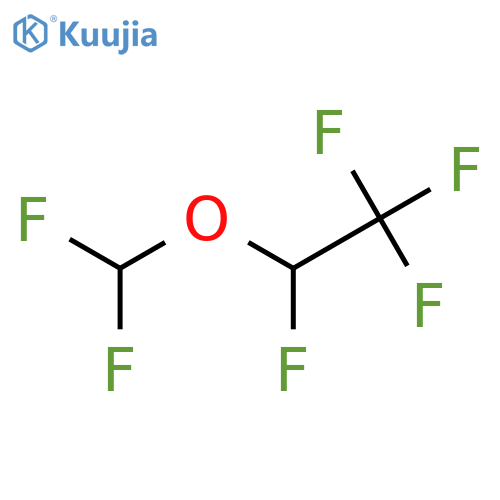 2-(Difluoromethoxy)-1,1,1,2-tetrafluoroethane structure