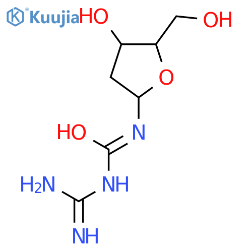 D-2’-Deoxyribofuranosyl-3-guanylurea(a/b-Mixture) structure