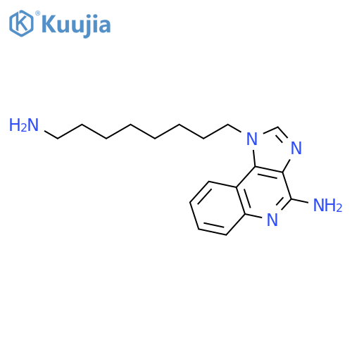 1H-Imidazo[4,5-c]quinoline-1-octanamine, 4-amino- structure