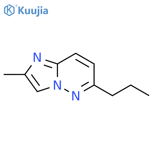 Imidazo[1,2-b]pyridazine, 2-methyl-6-propyl- structure
