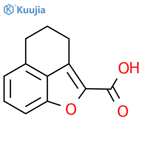 3H-NAPHTHO[1,8-BC]FURAN-2-CARBOXYLIC ACID, 4,5-DIHYDRO- structure