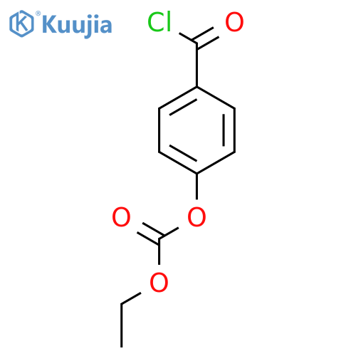 4-(Carbonochloridoyl)phenyl Ethyl Carbonate structure