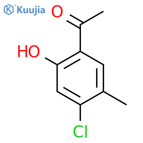 Ethanone, 1-(4-chloro-2-hydroxy-5-methylphenyl)- structure