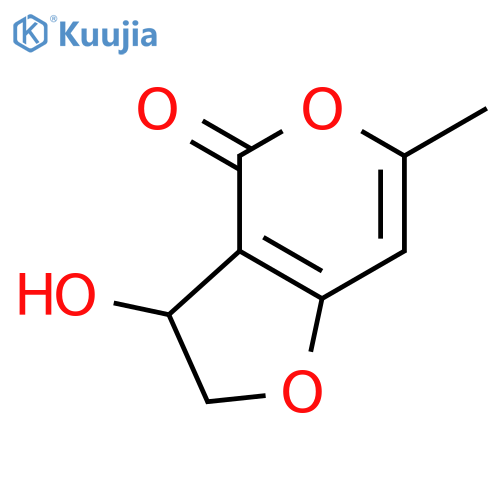 3-Hydroxy-6-methyl-2,3-dihydro-4H-furo3,2-Cpyran-4-one structure