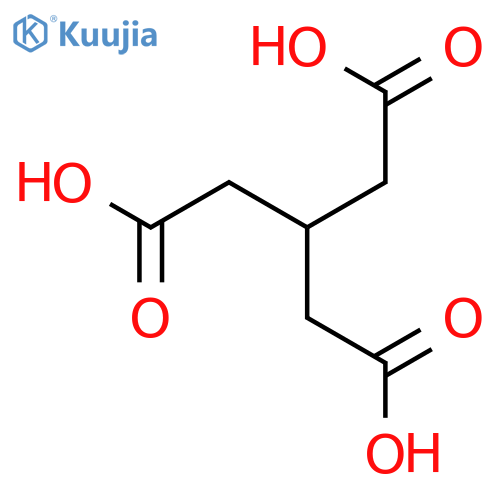 3-(carboxymethyl)pentanedioic Acid structure