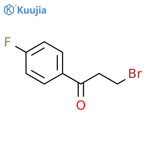 3-Bromo-1-(4-fluorophenyl)propan-1-one structure
