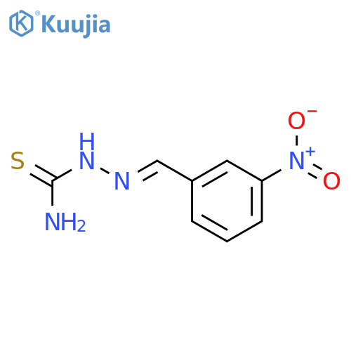 [(e)-(3-nitrophenyl)methylideneamino]thiourea structure
