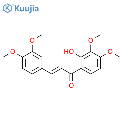 2-Propen-1-one,3-(3,4-dimethoxyphenyl)-1-(2-hydroxy-3,4-dimethoxyphenyl)- structure