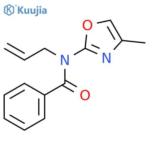 Benzamide, N-(4-methyl-2-oxazolyl)-N-2-propenyl- structure
