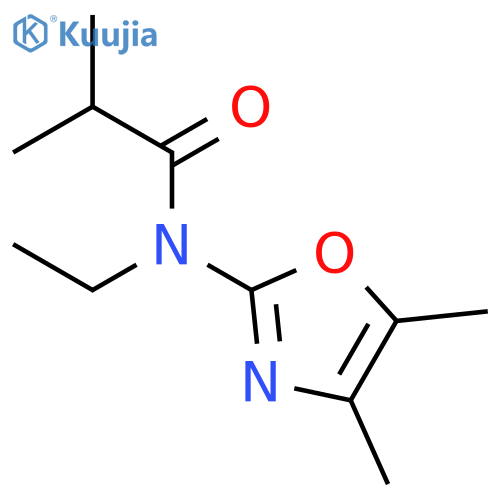 Propanamide, N-(4,5-dimethyl-2-oxazolyl)-N-ethyl-2-methyl- structure