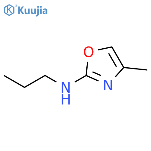 2-OXAZOLAMINE, 4-METHYL-N-PROPYL- structure