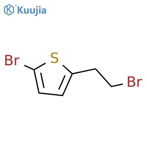 2-bromo-5-(2-bromoethyl)thiophene structure