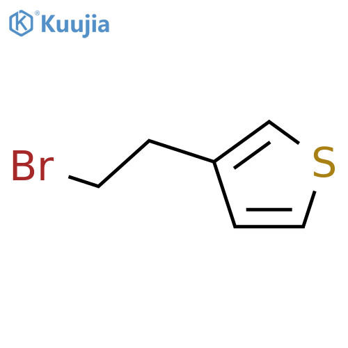 3-(2-Bromoethyl)thiophene structure