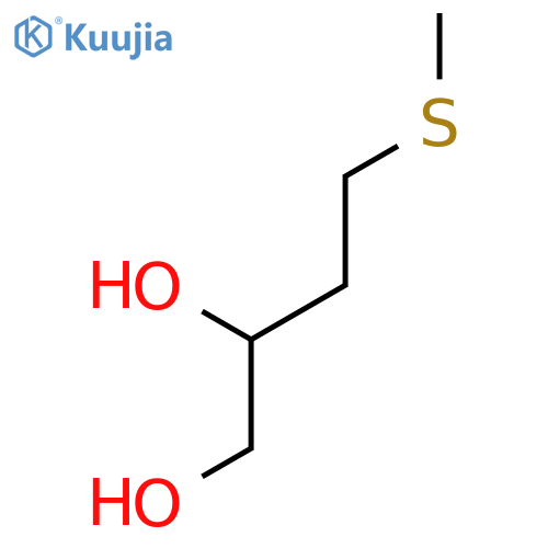 4-(methylsulfanyl)butane-1,2-diol structure