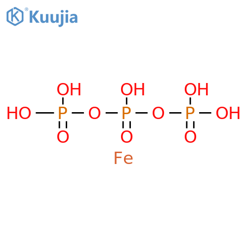 Triphosphoric acid, iron(3+) salt (3:5) structure