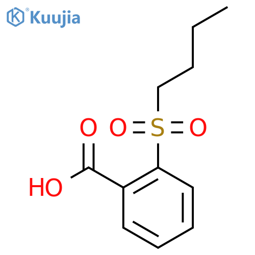 2-(Butylsulfonyl)benzoic acid structure