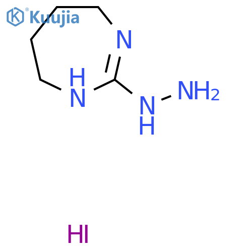 1,3-Diazepan-2-one hydrazone hydroiodide structure