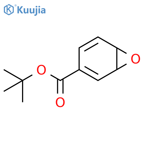 7-Oxabicyclo[4.1.0]hepta-2,4-diene-3-carboxylic acid, 1,1-dimethylethyl ester structure