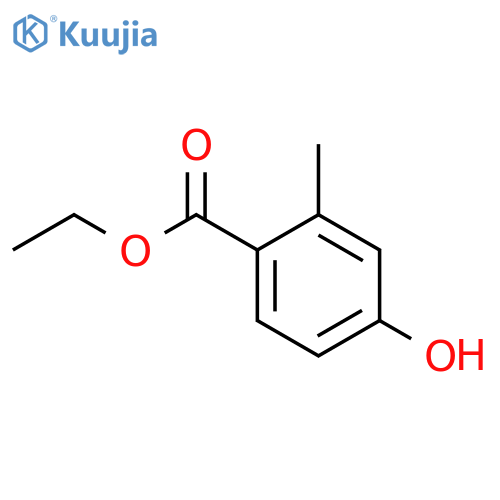 Ethyl 4-Hydroxy-2-methylbenzoate structure