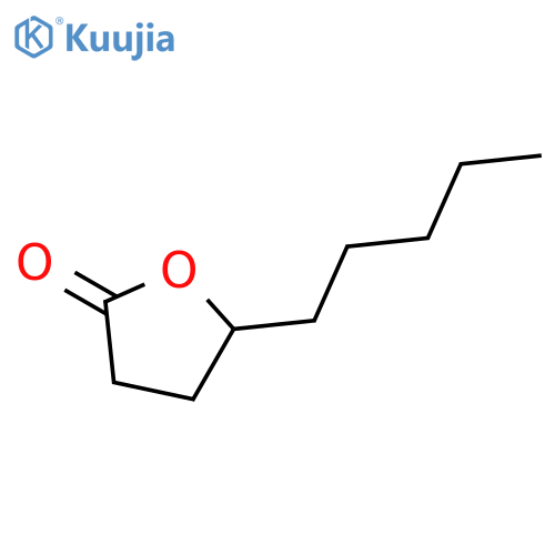 2(3H)-Furanone,dihydro-5-pentyl- structure