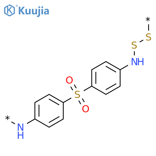 POLY(DITHIOIMINO-1,4-PHENYLENESULFONYL-1,4-PHENYLENEIMINO) structure