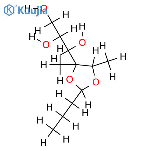 2,3-O-Butylidene-1-Deoxygalactitol,, structure