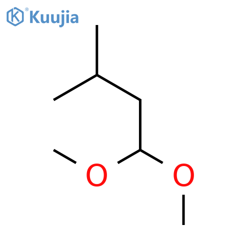 Butane,1,1-dimethoxy-3-methyl- structure