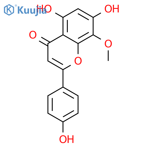 4'-Hydroxywogonin structure