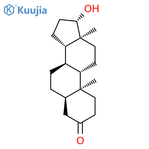 Androstan-3-one,17-hydroxy-, (5b,17b)- structure