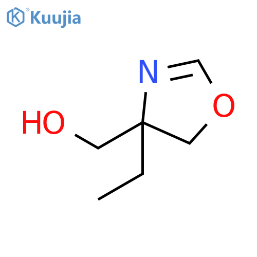 4-Oxazolemethanol, 4-ethyl-4,5-dihydro- structure