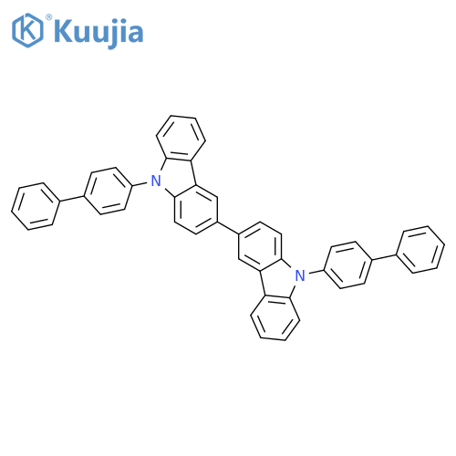 9,9'-Bis([1,1'-biphenyl]-4-yl)-3,3'-bi-9H-carbazole structure