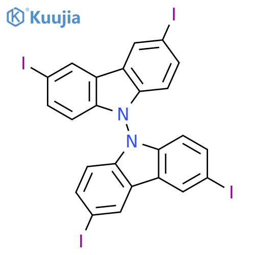 9,9'-BI-9H-CARBAZOLE, 3,3',6,6'-TETRAIODO- structure