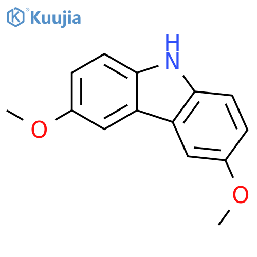 3,6-Dimethoxy-9H-carbazole structure