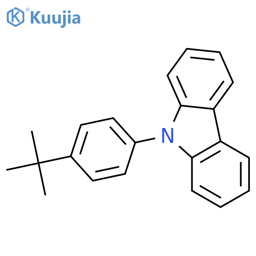 9-4-(tert-Butyl)phenyl-9H-carbazole structure