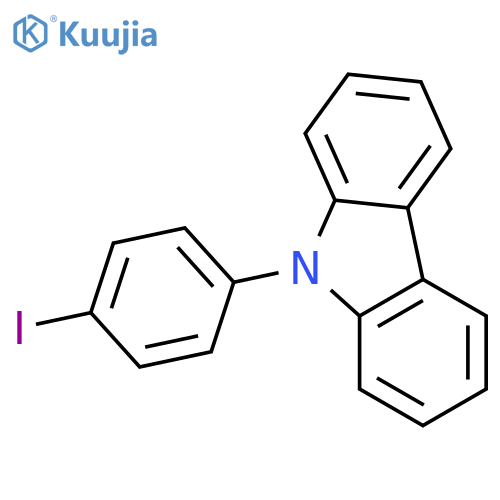 9-(4-Iodophenyl)-9H-carbazole structure