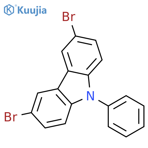 3,6-Dirbomo-9-phenylcarbazole structure