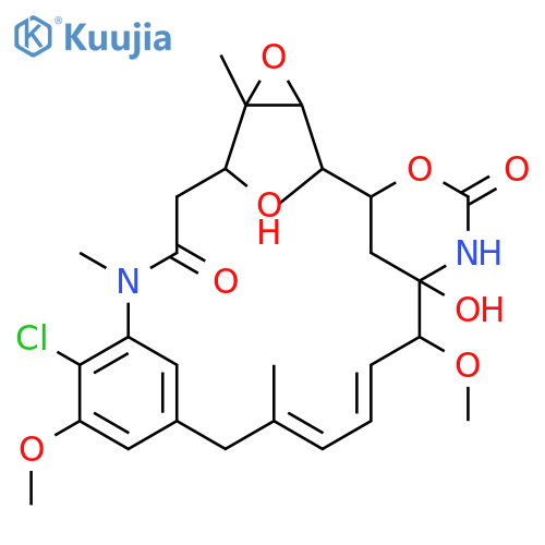 Maytansinol structure