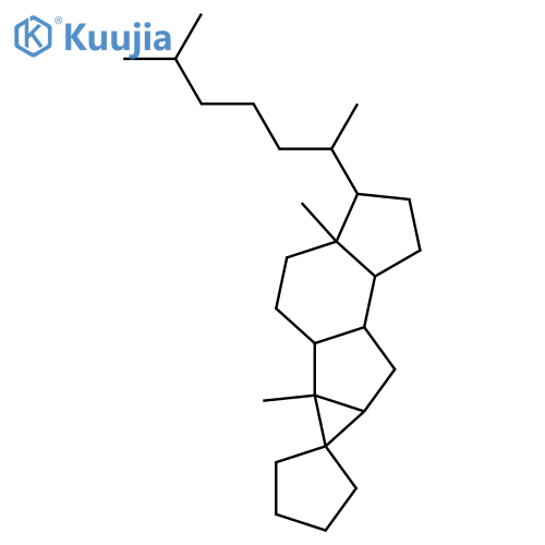 Spiro[cyclopentane-1,6'-[6H]cycloprop[b]-as-indacene], 3'-[(1R)-1,5-dimethylhexyl]dodecahydro-3'a,5'b-dimethyl-, (3'R,3'aR,5'aS,5'bR,6'aR,7'aS,7'bS)- structure