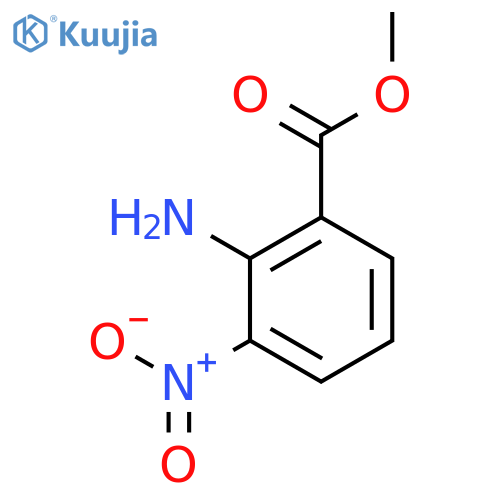 Methyl 2-amino-3-nitrobenzoate structure