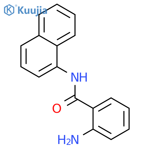 2-Amino-N-1-naphthylbenzamide structure