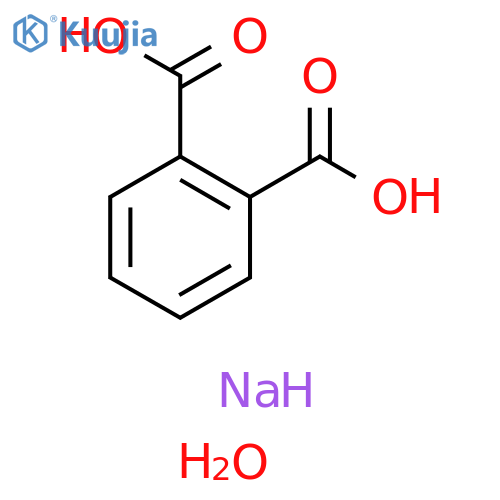 1,2-Benzenedicarboxylic acid, sodium salt, hydrate (2:2:1) structure
