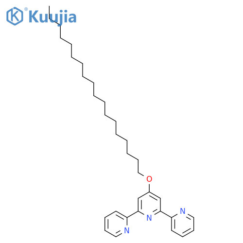 2,2':6',2''-Terpyridine, 4'-(octadecyloxy)- structure