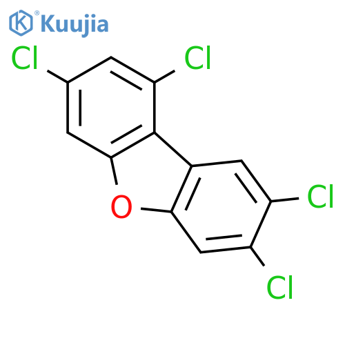 1,3,7,8-Tetrachlorodibenzofuran structure