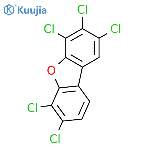 2,3,4,6,7-Pentachlorodibenzofuran structure