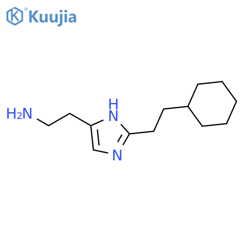 1H-Imidazole-4-ethanamine, 2-(2-cyclohexylethyl)- structure