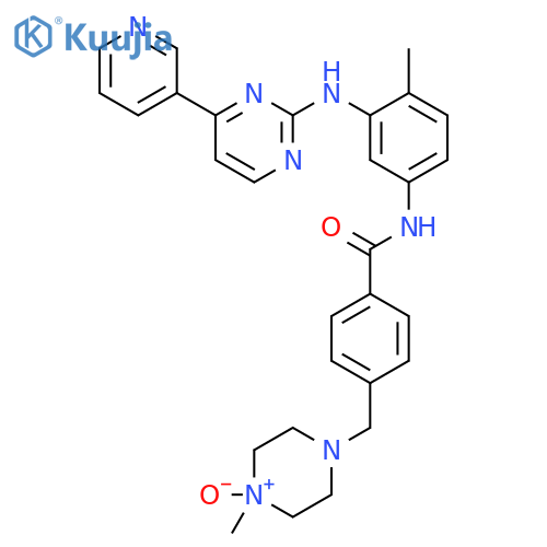 Imatinib (Piperazine)-4-oxide structure
