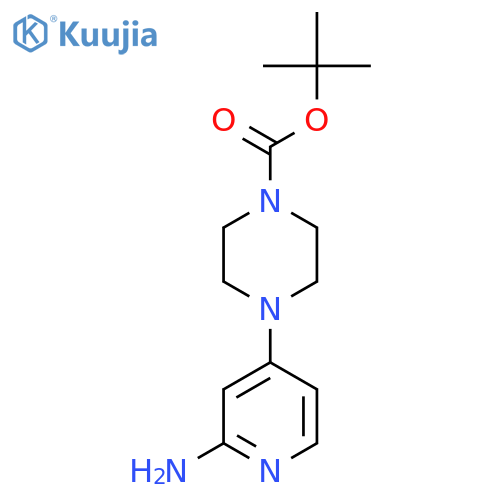 1-Boc-4-(2-Amino-4-Pyridinyl)Piperazine structure