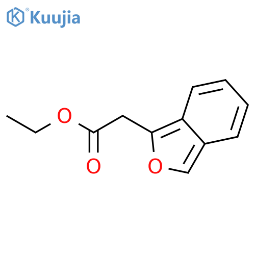 2-BENZOFURANACETIC ACID, ETHYL ESTER structure