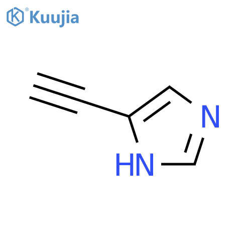 4-ethynyl-1H-imidazole structure